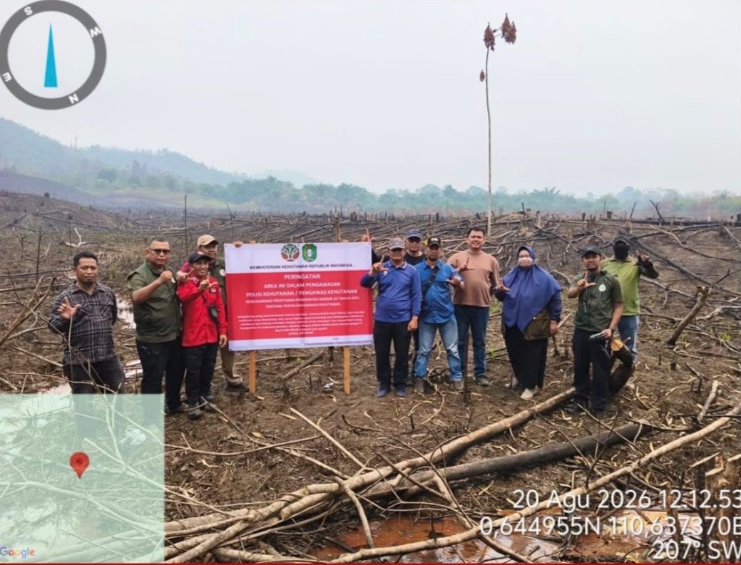 Empat Perusahaan Kena Sanksi, Langkah Tegas Pemprov Kalbar Tangani Karhutla Mulai Berjalan